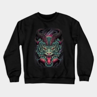 devil dragon tattoo Crewneck Sweatshirt